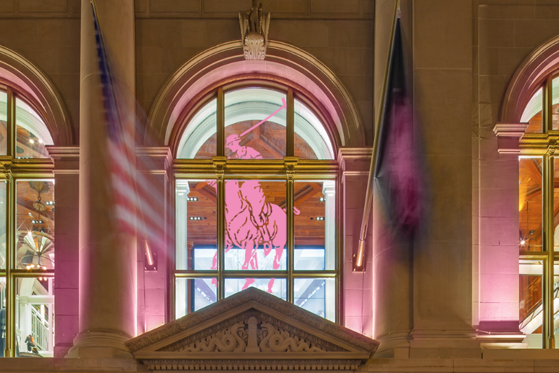 17-Foot-Tall Pink Pony for Ralph Lauren