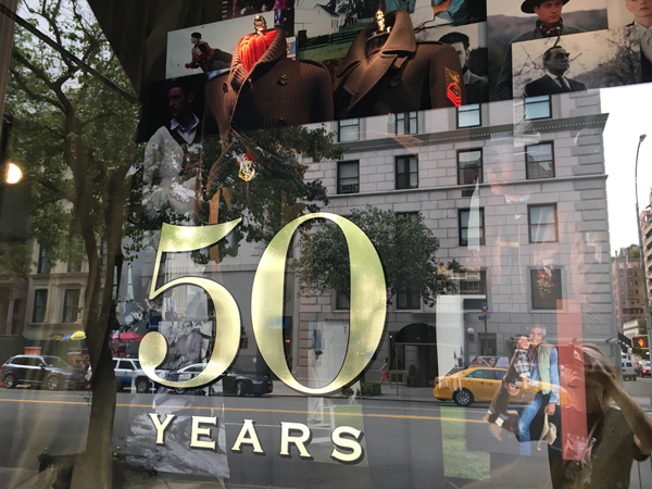 Ralph Lauren's 50 Years Lettering